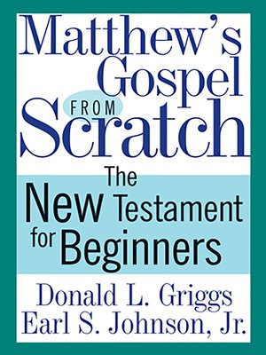 cover image of Matthew's Gospel from Scratch